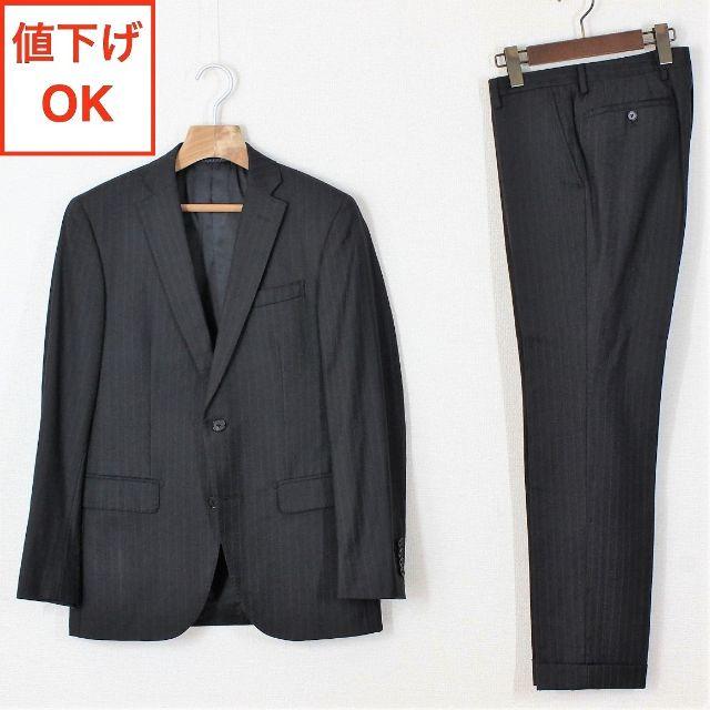 THE SUIT COMPANY - ザ スーツカンパニー スーツ Y5 黒 M メンズ 04 tqe ★極美品★の通販 by お値下げ依頼大