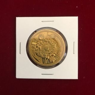 大日本 明治4年銘金貨 十圓金 重:11.58g(貨幣)