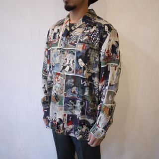 ワコマリア(WACKO MARIA)のWACKO MARIA 天国東京　お化け　L/S HAWAIAN SHIRTS (シャツ)