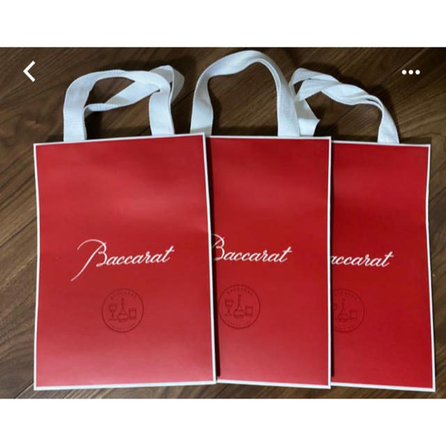 Baccarat(バカラ)の【Baccarat ショップ袋】（小）20枚 レディースのバッグ(ショップ袋)の商品写真