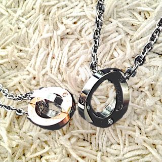 アレルギー＆変色に◎ペアネックレス♡(ネックレス)