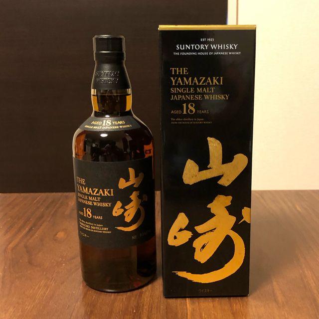 注目のブランド サントリー - 【新品未開栓】 【送料込】 山崎 18年 箱