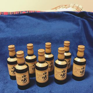 サントリー(サントリー)の山崎 12年  50ml ミニボトル 8本セット(ウイスキー)