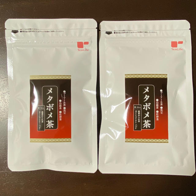 Tea Life(ティーライフ)のティーライフ　メタボメ茶　4個入り×2袋 食品/飲料/酒の健康食品(健康茶)の商品写真