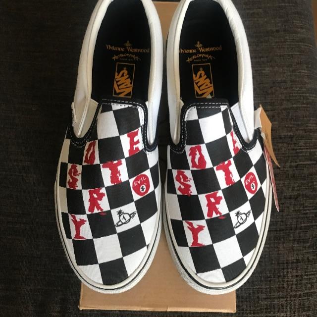 Vivienne Westwood(ヴィヴィアンウエストウッド)のVANS スリッポン スニーカー VIVIENNE WESTWOOD メンズの靴/シューズ(スニーカー)の商品写真