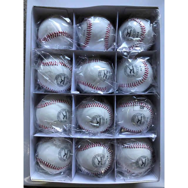 MIZUNO(ミズノ)のミズノ硬式野球ボール　No.424 スポーツ/アウトドアの野球(ボール)の商品写真