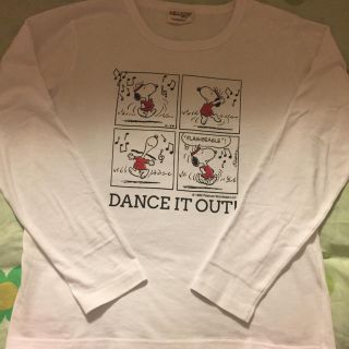 ピーナッツ(PEANUTS)のスヌーピー ロングTシャツ  ロンT(Tシャツ(長袖/七分))