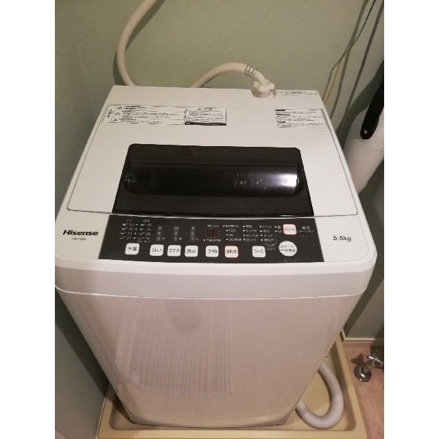 洗濯機　hisense　riseさま専用です スマホ/家電/カメラの生活家電(洗濯機)の商品写真