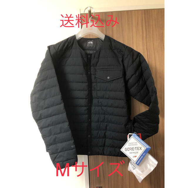 THE NORTH FACE(ザノースフェイス)のウインドストッパー　ゼファーシェル　カーディガン　ND91962 Mサイズ　黒 メンズのジャケット/アウター(ダウンジャケット)の商品写真