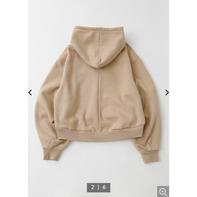 moussy(マウジー)のmoussy VOLUME NECK HOODIE レディースのトップス(パーカー)の商品写真