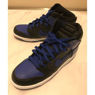 ナイキ(NIKE)の【値下げ】NIKE DUNK  HI  black/blue(スニーカー)