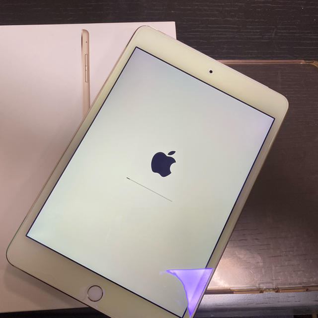 iPad mini4 celuler gold ゴールド 128gbタブレット