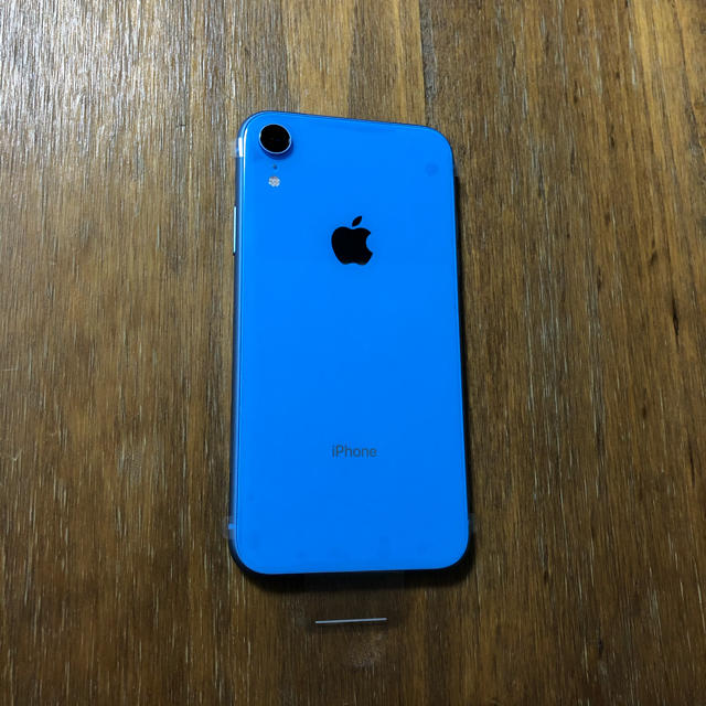 iPhone XR 128GB ブルー docomo SIMフリー - スマートフォン本体