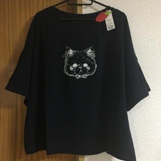 フランシュリッペ(franche lippee)の新品＊フランシュリッペ スケッチブスねこ ぷっくりTシャツ FL5(Tシャツ(半袖/袖なし))