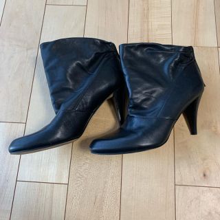 ナインウエスト(NINE WEST)の〘SALE〙NINE WEST ショートブーツ 25cm 黒(ブーツ)