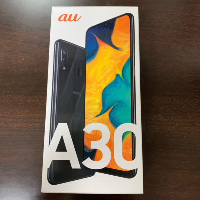 【新品】au  Galaxy　A30　ブラック