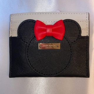 ケイトスペードニューヨーク(kate spade new york)の【新品 未使用】ケイトスペード　パスケース　ディズニーコラボ(名刺入れ/定期入れ)