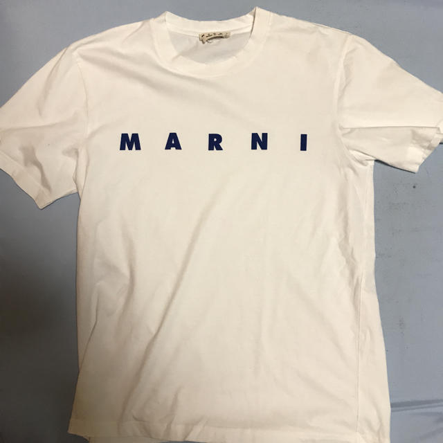 新品未使用 marni 2020ss ロゴTシャツ
