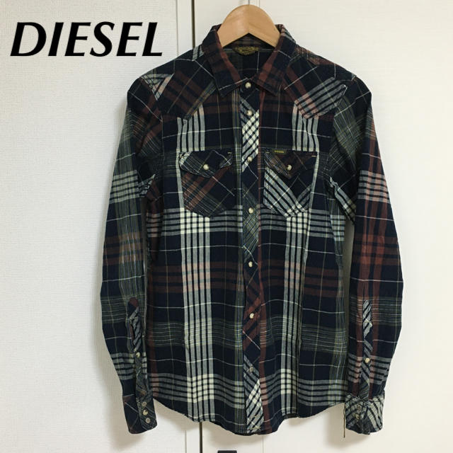 DIESEL - ディーゼル 長袖シャツ チェックの通販 by H's shop｜ディーゼルならラクマ