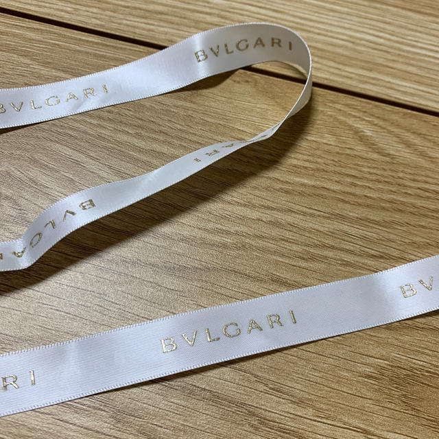 BVLGARI(ブルガリ)の【BVLGARI】ラッピングリボン インテリア/住まい/日用品のオフィス用品(ラッピング/包装)の商品写真