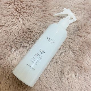 シロ(shiro)のshiro ファブリックミスト white tea 300ml 残量8割ほど(ファブリック)