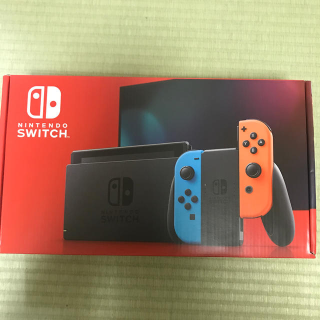 Nintendo Switch(ニンテンドースイッチ)のNintendo Switch JOY-CON(L) ネオンブルー/(R) ネオ エンタメ/ホビーのゲームソフト/ゲーム機本体(家庭用ゲーム機本体)の商品写真