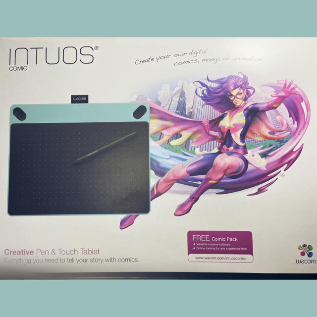 Wacom INTUOS（comic）M 35.2 x 26.4 x 5 cm