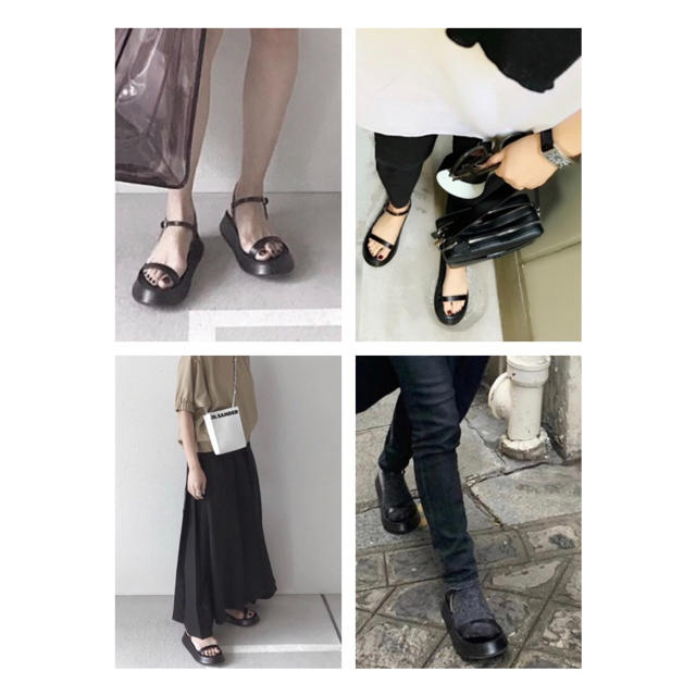 JILSANDERジルサンダーチャンキーソールストラップサンダル¥101,200 ...