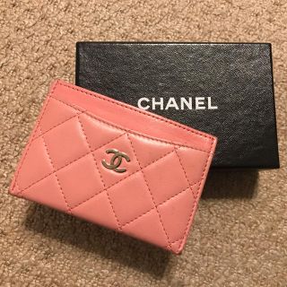 シャネル(CHANEL)のシャネル☆カードケース、マックスマーラ☆ニット　2点同梱(名刺入れ/定期入れ)