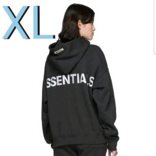 XLサイズ Essentials パーカー リフレクディブ グレー