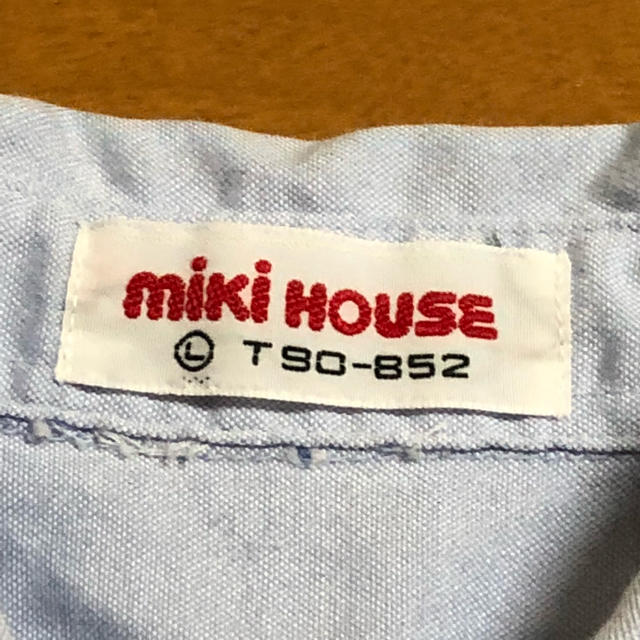 mikihouse(ミキハウス)のキッズ ブラウス（９０） キッズ/ベビー/マタニティのキッズ服女の子用(90cm~)(ブラウス)の商品写真