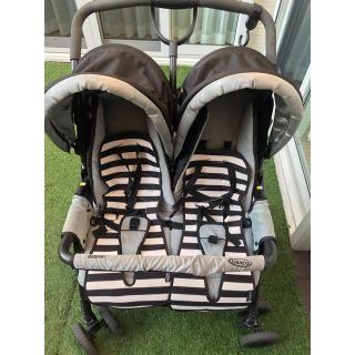 グレコ(Greco)の<美品> GRACO 2人乗りベビーカー　Duo Sports(ベビーカー/バギー)