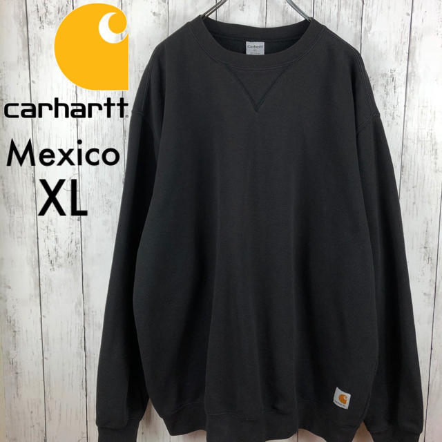 carhartt(カーハート)の【にょ様専用】【美品】【希少】【カーハート】刺繍タグ☆スウェット☆XL メンズのトップス(スウェット)の商品写真