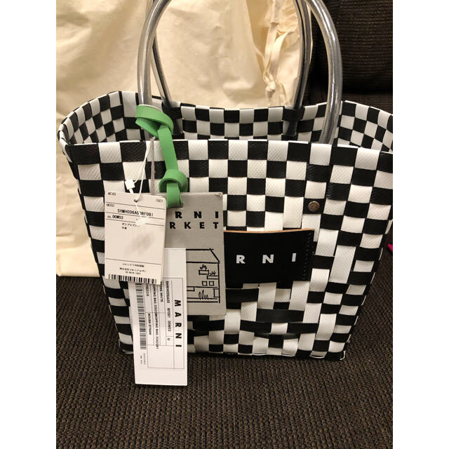 MARNI♡大人気ピクニックバッグ ミニ完売 - かごバッグ/ストローバッグ
