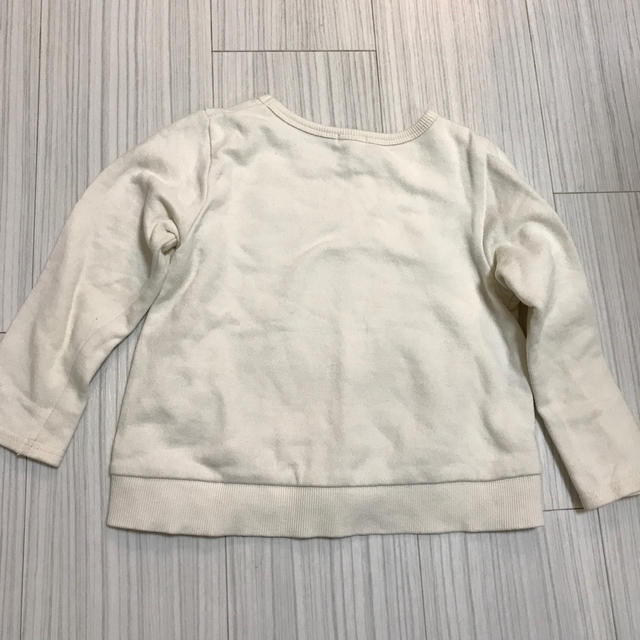 3can4on(サンカンシオン)のトレーナー110サイズ キッズ/ベビー/マタニティのキッズ服女の子用(90cm~)(Tシャツ/カットソー)の商品写真