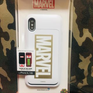 マーベル(MARVEL)の【新品未使用】MARVEL iPhoneケース iPhoneX/XS (iPhoneケース)