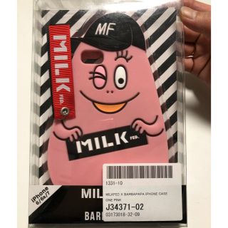 ミルクフェド(MILKFED.)の【未使用品】MILKFED×BARBAPAPA⭐︎iPhoneケース⭐︎(iPhoneケース)