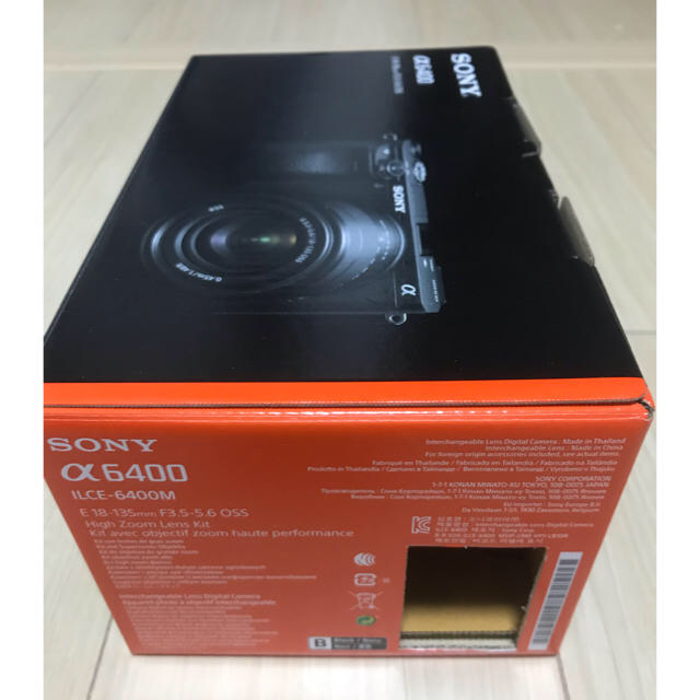 SONY(ソニー)のα6400 ILCE-6400M ボディのみ スマホ/家電/カメラのカメラ(ミラーレス一眼)の商品写真