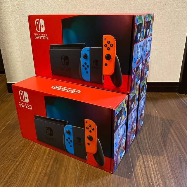 任天堂スイッチ ネオンブルーネオンレッド 5台セット