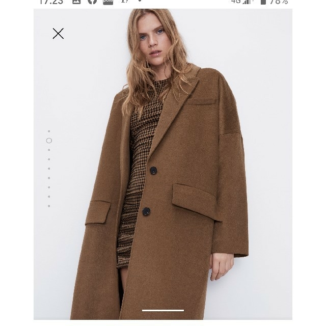 ZARA - m.y様専用！ZARA オーバーチェスターコート 2019AWの通販 by Chocolat｜ザラならラクマ