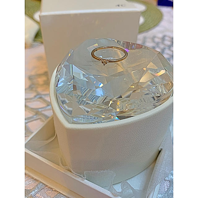 4℃(ヨンドシー)の4℃ヨンドシー　ダイヤモンド　ピンキーリング レディースのアクセサリー(リング(指輪))の商品写真