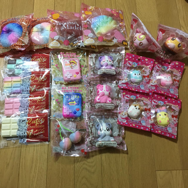 大量‼︎ブルーム☆新作スクイーズセット 大量‼︎ブルーム☆新作スクイーズセット