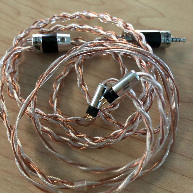 EFFECT AUDIO Leonidas+AresⅡ 2.5mm 2pinヘッドフォン/イヤフォン EFFECT AUDIO Leonidas+AresⅡ 2.5mm 2pinヘッドフォン/イヤフォン