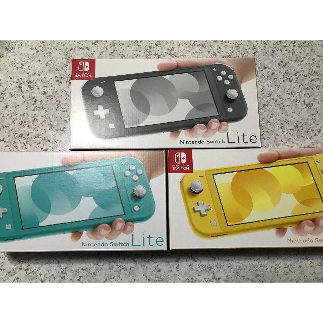 任天堂(ニンテンドウ)の新品未開封☆Nintendo Switch Lite 3台 エンタメ/ホビーのゲームソフト/ゲーム機本体(携帯用ゲーム機本体)の商品写真