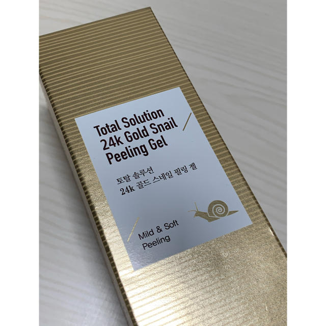 the saem(ザセム)のプリティスキン２４Ｋ　ゴールドsnail peeling Gel コスメ/美容のスキンケア/基礎化粧品(ゴマージュ/ピーリング)の商品写真