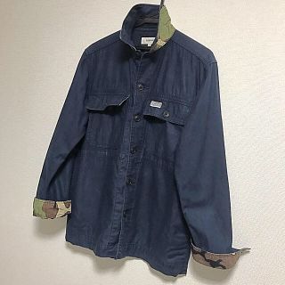 トミー(TOMMY)のTOMMY ミリタリーシャツ ネイビー(ミリタリージャケット)