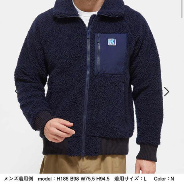 HELLY HANSEN(ヘリーハンセン)の【美品】ヘリーハンセン ファイバーパイルサーモジャケット M メンズのジャケット/アウター(ブルゾン)の商品写真