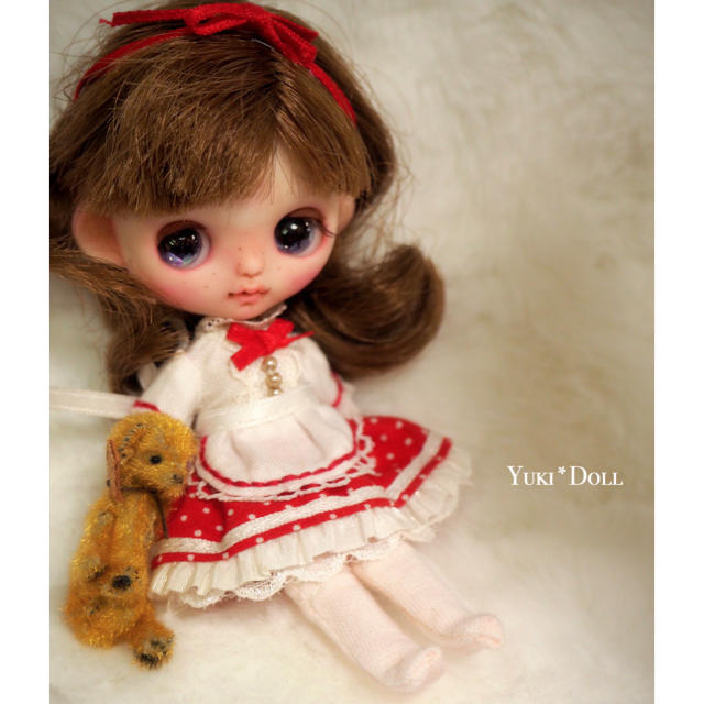 Blythe❁❀yuki*doll✿✾ カスタムプチブライス - 人形