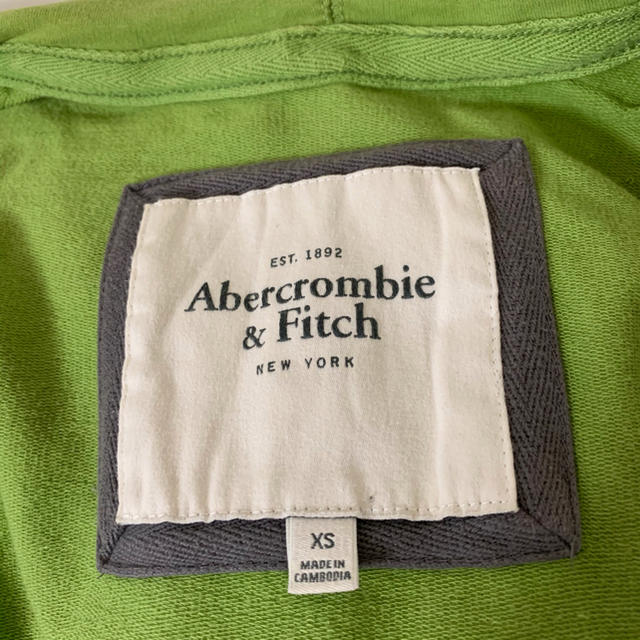 Abercrombie&Fitch(アバクロンビーアンドフィッチ)のアバクロ ☆ ジップパーカー XS レディースのトップス(パーカー)の商品写真