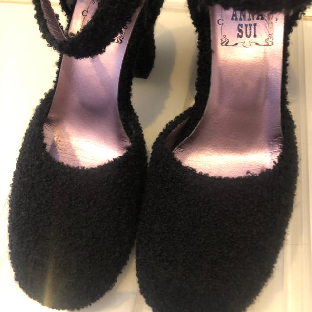 ANNA SUI(アナスイ)のボア　パンプス レディースの靴/シューズ(ハイヒール/パンプス)の商品写真